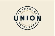 UNION MADE FONT, a Serif Font by Millieangelo (Thumbnail 4 of 6)