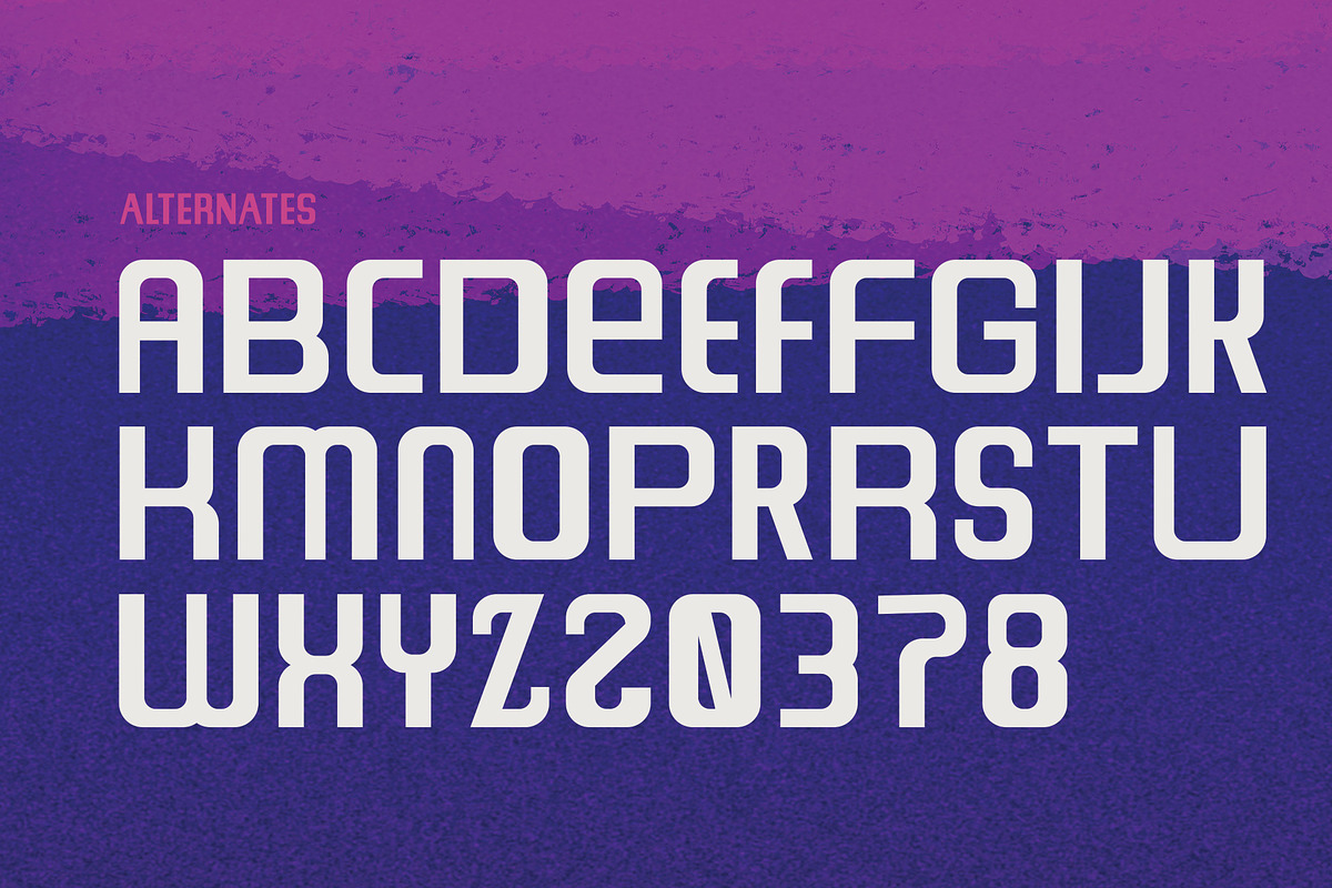 Paperback Sci-Fi - Display Font, a Font by Sombrero Craft (Photo 3 of 4)