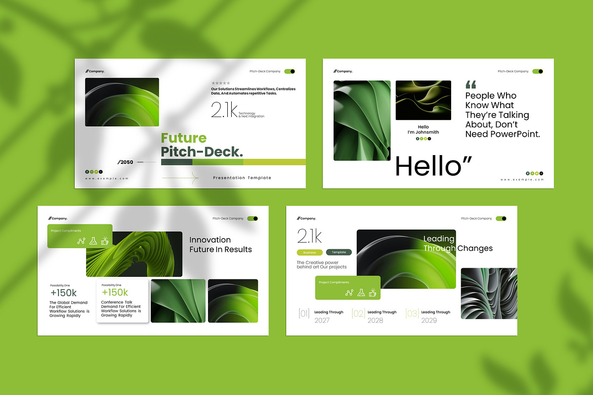 Future Pitch-Deck Presentation, a Presentation Template by Creative-Work (Photo 2 of 9)