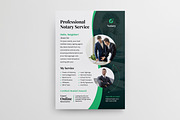 Notary Service Flyer Canva Template, a Flyer Template by DesignOriel (Thumbnail 3 of 5)