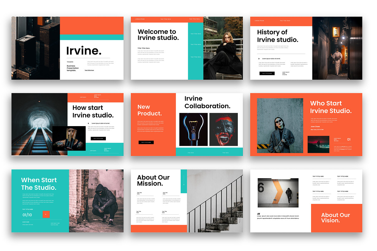 Irvine – Business Google Slide, a Presentation Template by kreatifreya (Photo 2 of 5)