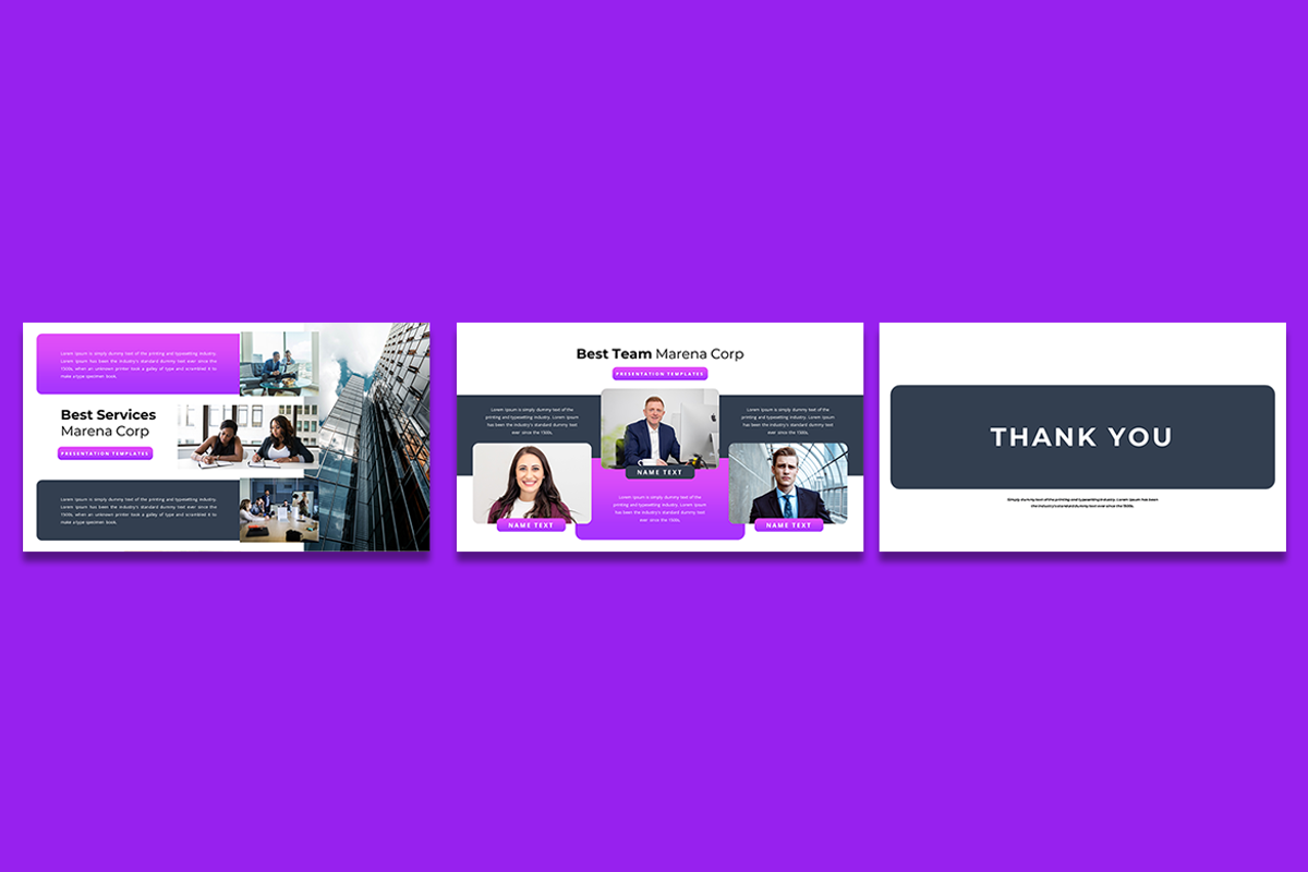 Marena Corp - PowerPoint Template, a Presentation Template by artchiles_design (Photo 4 of 4)