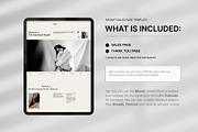 Showit Sales page template, a Landing Page Template by Digital&Chic (Thumbnail 3 of 7)