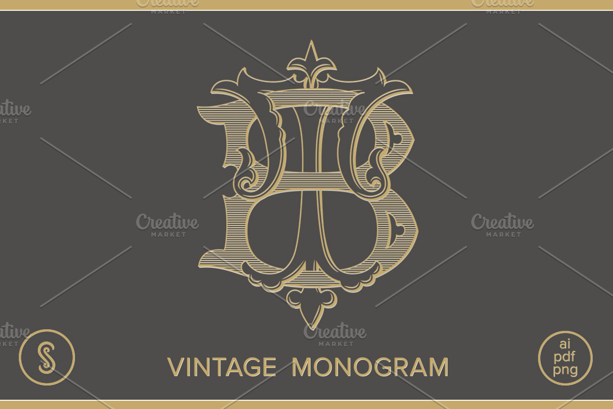 BT Monogram TB Monogram, a Branding & Logo Template by Shuler Studio (Photo 1 of 6)