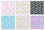 Pastel Star Seamless Pattern Bundle, a Pattern Graphic by Dream Creation (Thumbnail 5 of 6)