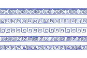 Greek or Rome doodle seamless border, an Object Graphic by Elena Pimukova (Thumbnail 1 of 3)