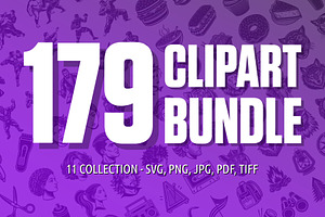 Clipart Bundle, Big SVG Collection