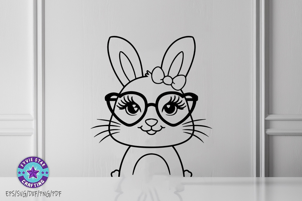Easter Bunny Cute Bunny Svg Png Bund, an Object Graphic by FiveStarCrafting (Photo 5 of 14)