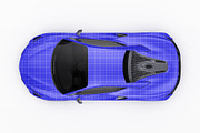 Hybrid Supercar Sport Coupe Set, an Advertising Mockup by Halal Graphic Studio (Thumbnail 10 of 12)