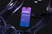 Phone Screen Mockup, an iPhone Mockup by Rielismee (Thumbnail 3 of 5)