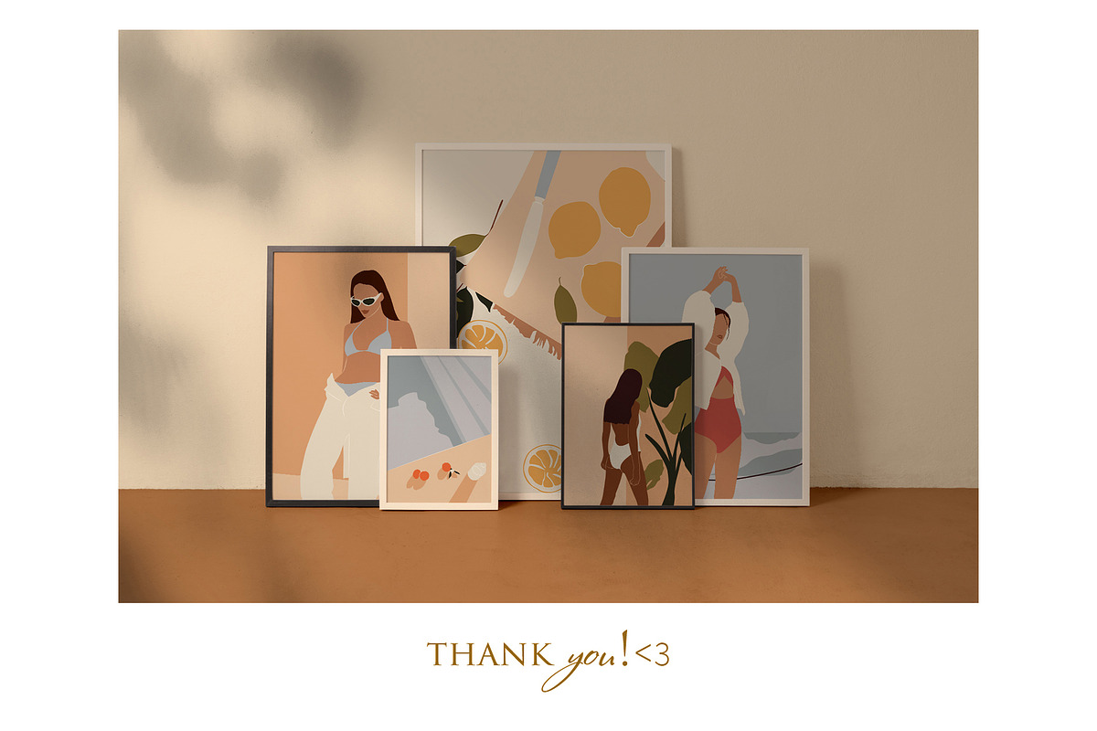 Sunny Paradise Illustrations, a Person Illustration by TiriCo (Photo 13 of 13)