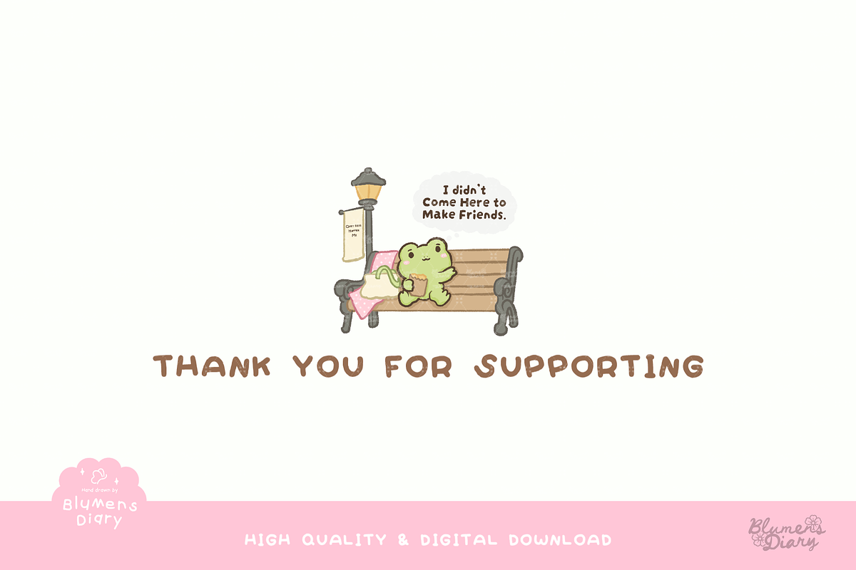 Antisocial Introvert Animal Clipart, an Animal Illustration by Blumensdiary (Photo 6 of 6)