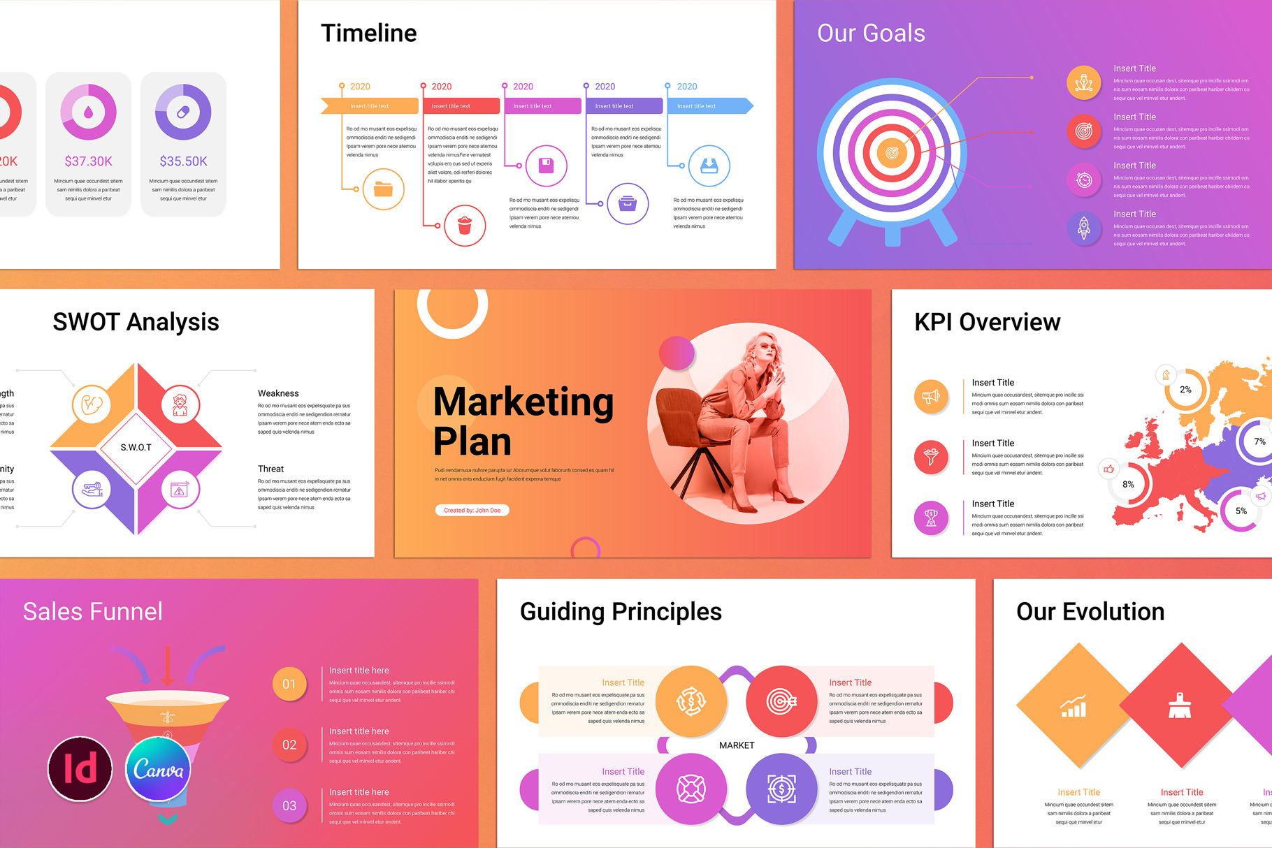Marketing Plan Presentation Template, a Presentation Template by ...