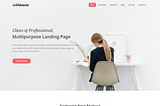 Vakavia - Multipurpose Landing Page, a Bootstrap Template by Pichforest Studio (Thumbnail 2 of 4)