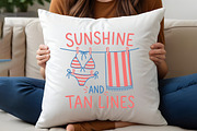 Sunshine and Tan Lines PNG, an Illustration by Canvas Craft (Thumbnail 3 of 6)
