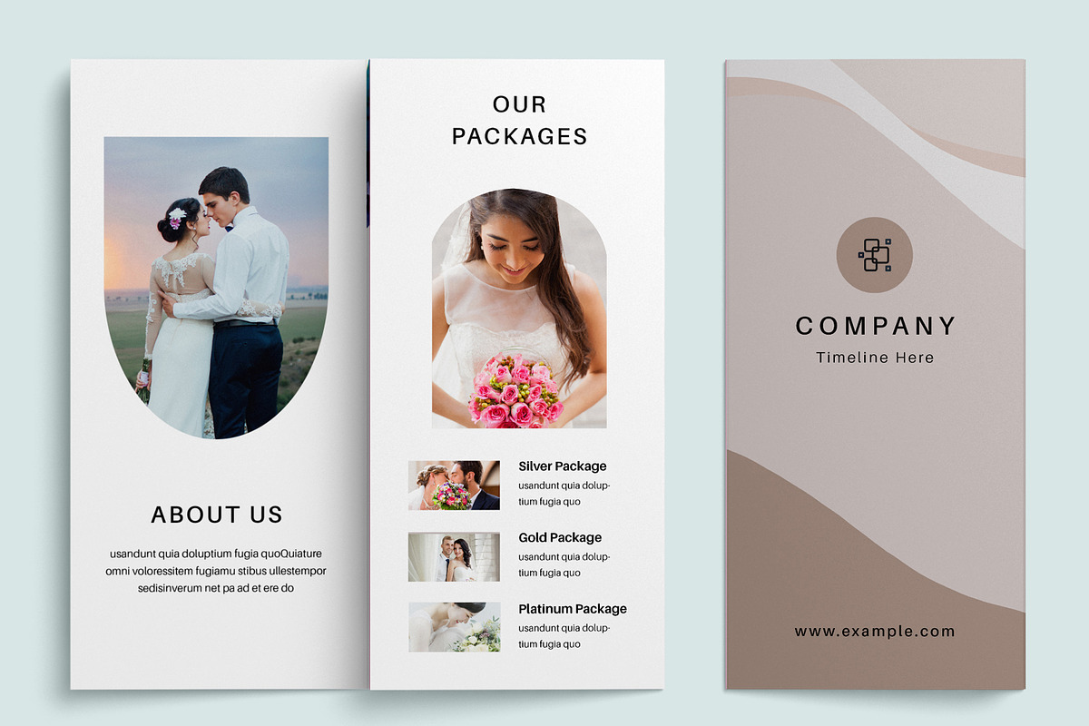 Wedding Brochure Template, a Brochure Template by MightyDesign (Photo 4 of 7)