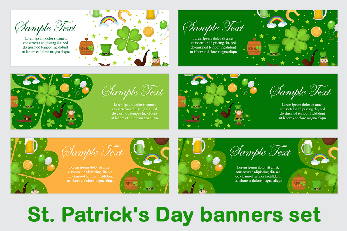 St. Patrick's Day BIG BUNDLE !!!!, a Background Graphic by Lucia Fox (Photo 16 of 17)
