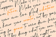 Fancy Glow, a Script Font by Nathatype (Thumbnail 7 of 10)