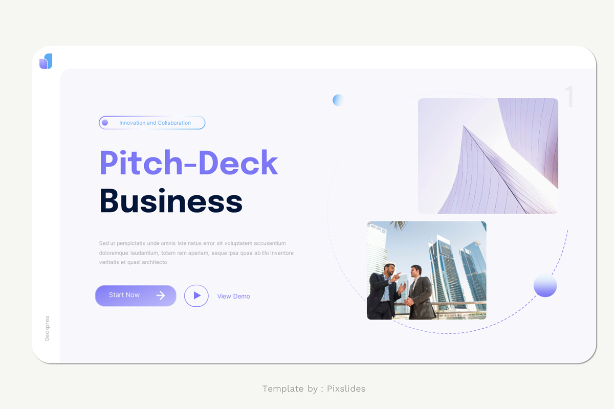 Pitch Deck Business Keynote, a Presentation Template by Pixslides (Photo 3 of 6)
