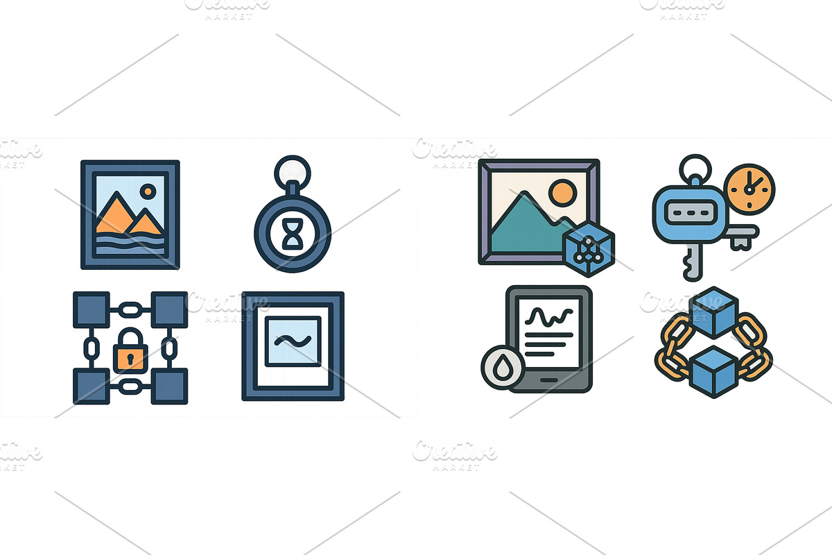 Exploring digital assets through, a Technology Illustration by ZinetroN