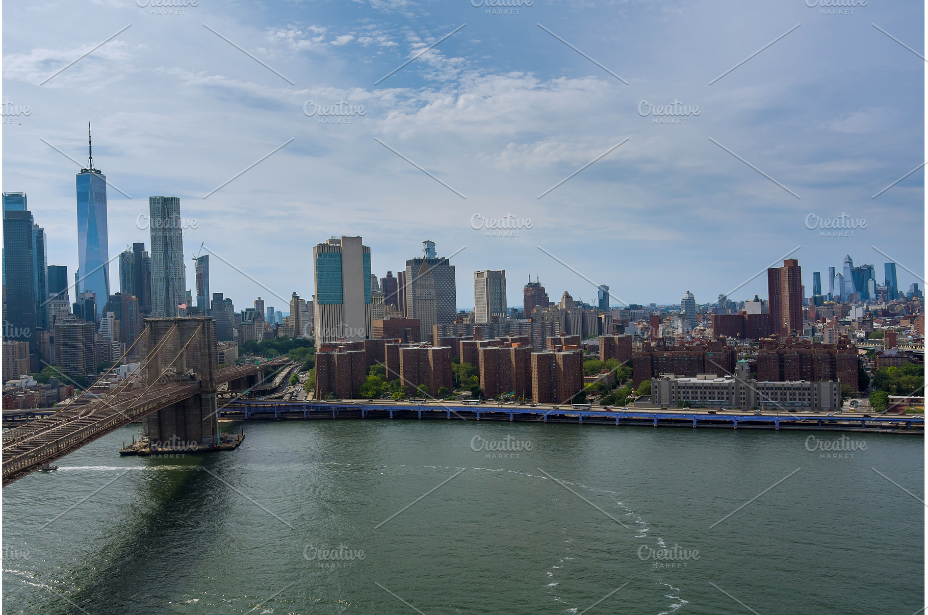 New York City the Brooklyn Bridge at, an Architecture Photo by Ungvar Studio