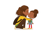 Goodbye Kiss, an Education Illustration by FoxyImage (Thumbnail 2 of 2)