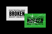 Broken Glass Text & Logo Effect, a Layer Style Add-On by Design Squad (Thumbnail 2 of 5)