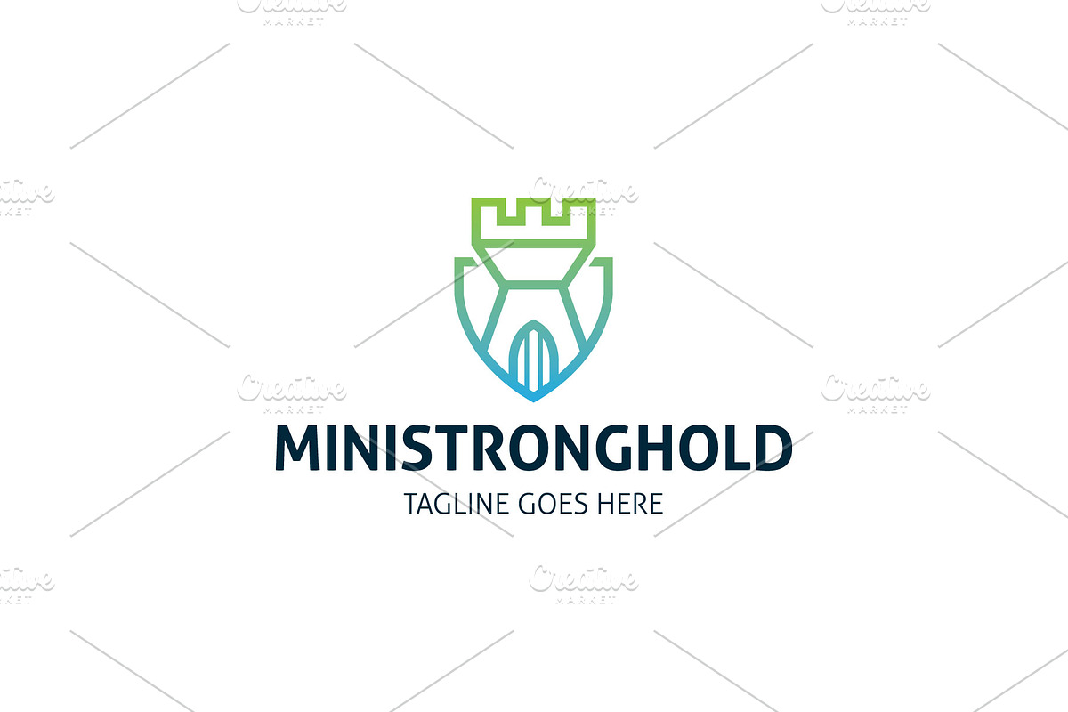 Mini Stronghold - Shield Logo, a Branding & Logo Template by ashenterprise (Photo 1 of 3)