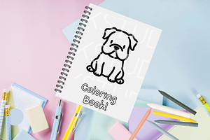 Cute Bulldogs Procreate Stamp Brushe