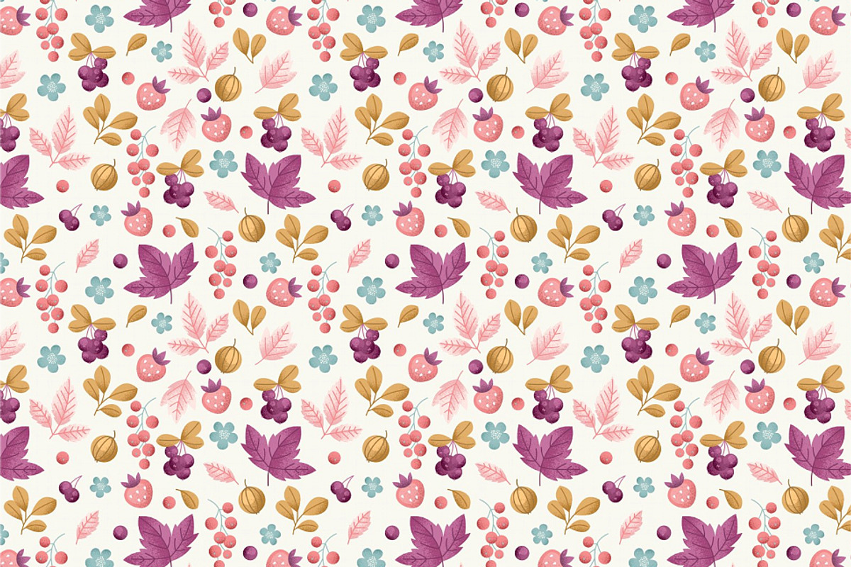 Berries illustrations, a Food Illustration by adehoidar (Photo 3 of 7)