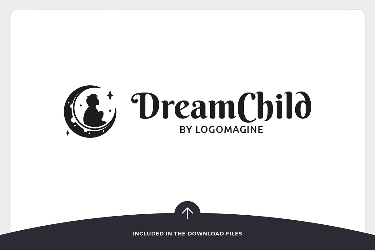 Dream Child - Boy Logo Template, a Branding & Logo Template by LOGOMAGINE (Photo 16 of 16)