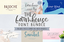 The Farmhouse Font Bundle