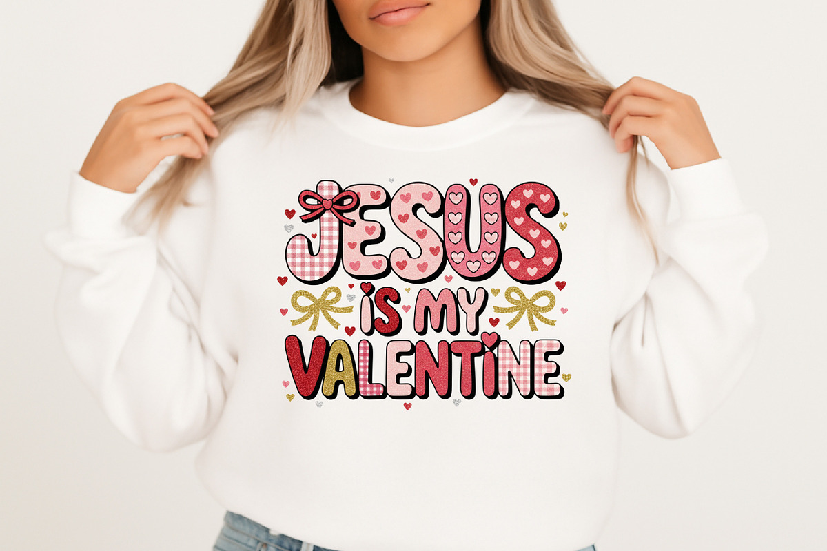 Jesus is My Valentine Png, Valentine, an Illustration by Designking (Photo 3 of 6)