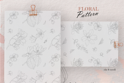 Spring flowers - pencil sketch set, a Decorative Illustration by Marine art (Thumbnail 4 of 7)