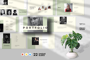 Portfolio Presentation Template, a Presentation Template by Dream-Lab