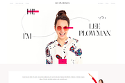 Lee Plowman WordPress Theme, a WordPress Template by Cubex Design (Thumbnail 2 of 13)