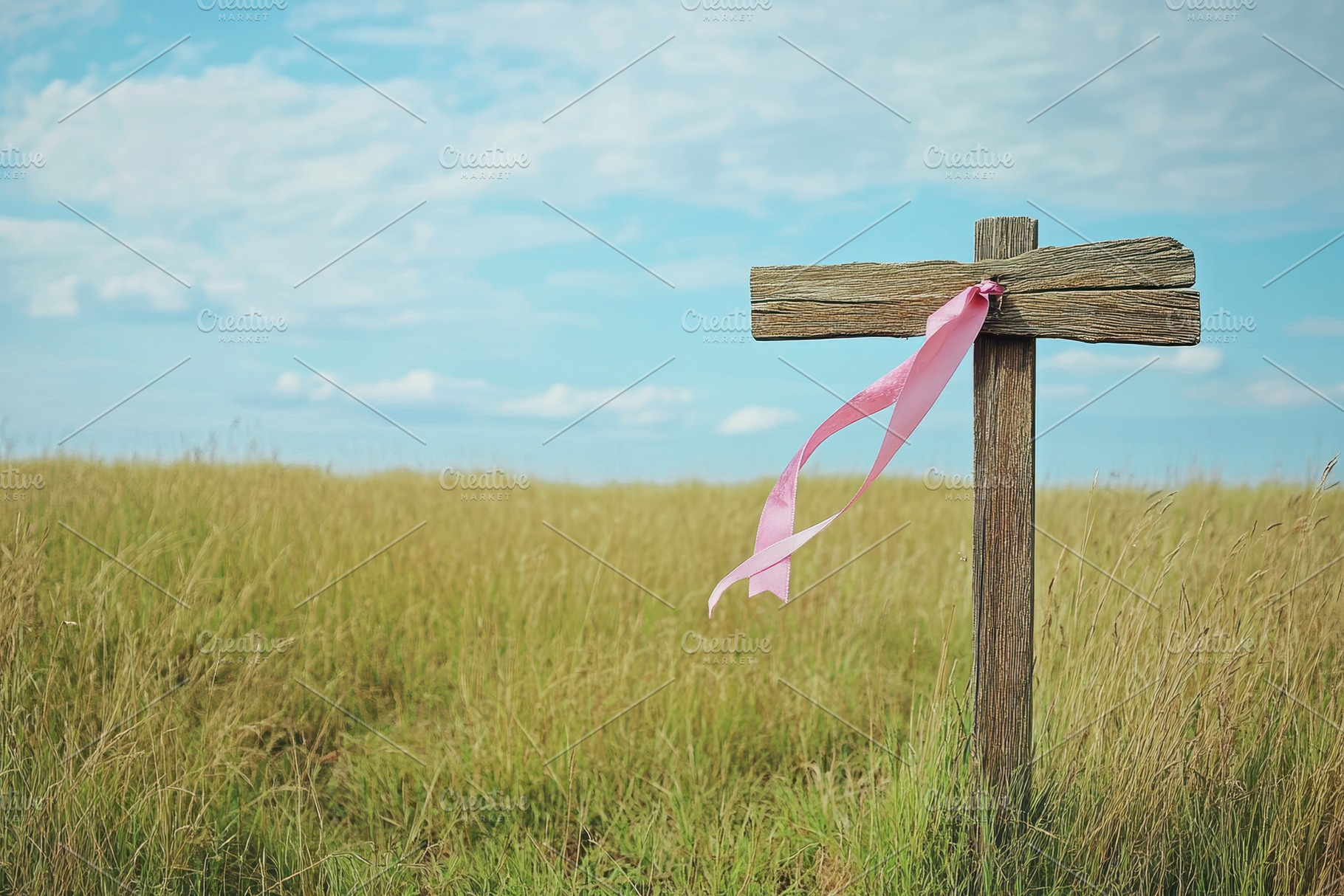 Wooden signpost adorned with a pink, a Photo by Iftikhar Alam