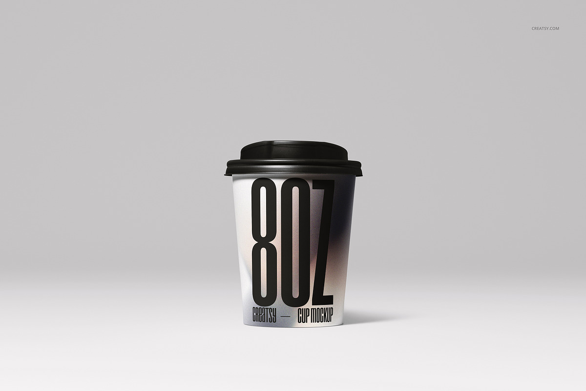 Paper Cups Mockup Set, a Packaging Mockup by Creatsy (Photo 6 of 11)
