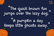 Pumpkin Night | Handwriting font, a Handwritten Font by LivelyAutumn11.11 (Thumbnail 4 of 4)