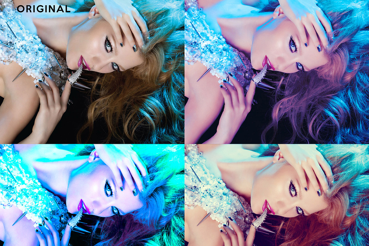 Set 3. 34 Photoshop Lighting Actions, an Action Add-On by JasGraphicTools (Photo 3 of 5)