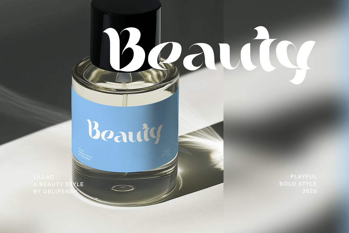 Lillac - A Elegant Beauty Typeface, a Serif Font by delipensil (Photo 4 of 10)