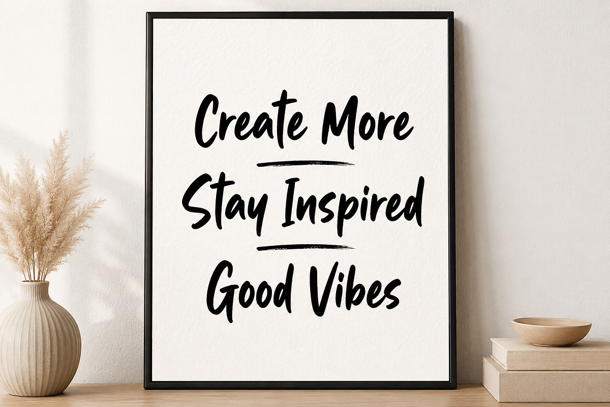 Inkflow, a Script Font by Wow Magic (Photo 4 of 4)