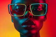 109 Fashion models in sunglasses, a Beauty & Fashion Photo by Handmadefont (Thumbnail 66 of 113)