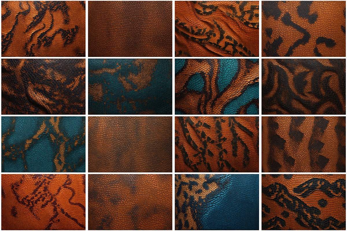 Snake Leather Texture Background, a Texture Graphic by Forhadx5 (Photo 5 of 6)