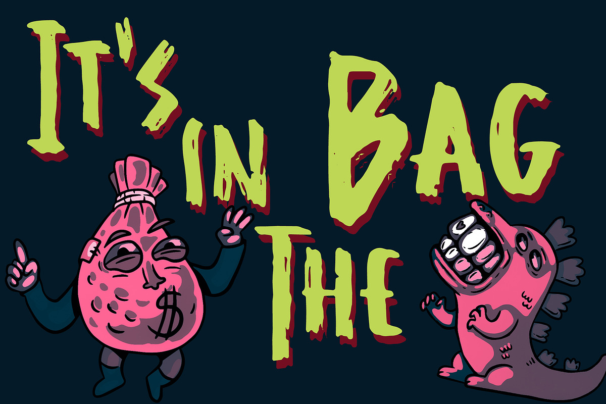 Zombies Ode – Halloween Brush Font, a Handwritten Font by Dm Studio (Photo 9 of 10)