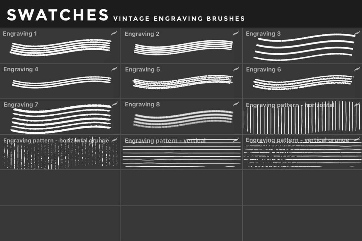 Procreate Brushes Bundle, a Brush Add-On by MiksKS (Photo 8 of 61)
