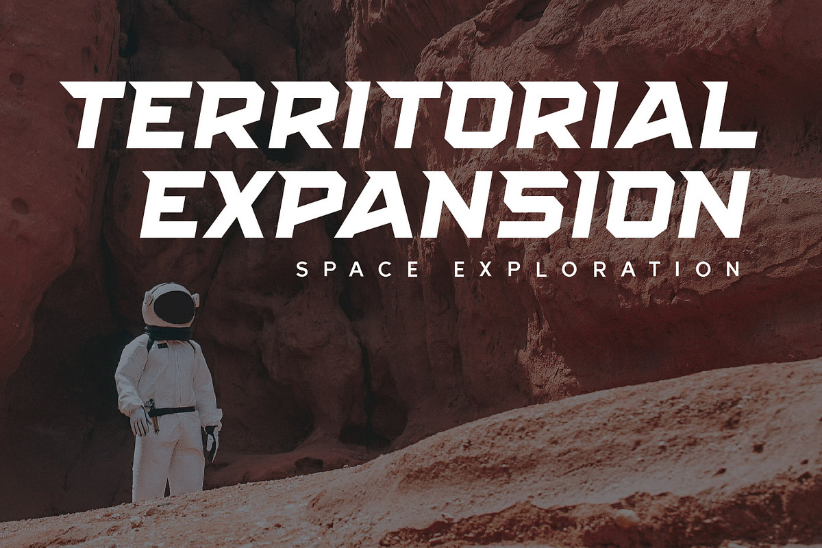 Space Captain - Modern Fonts, a Font by Patria Ari (P4tcreativa) (Photo 2 of 9)