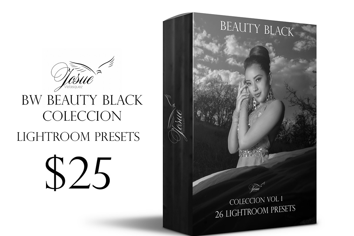 BEAUTY BLACK - LIGHTROOM PRESETS, an Action Add-On by Josue Velasquez