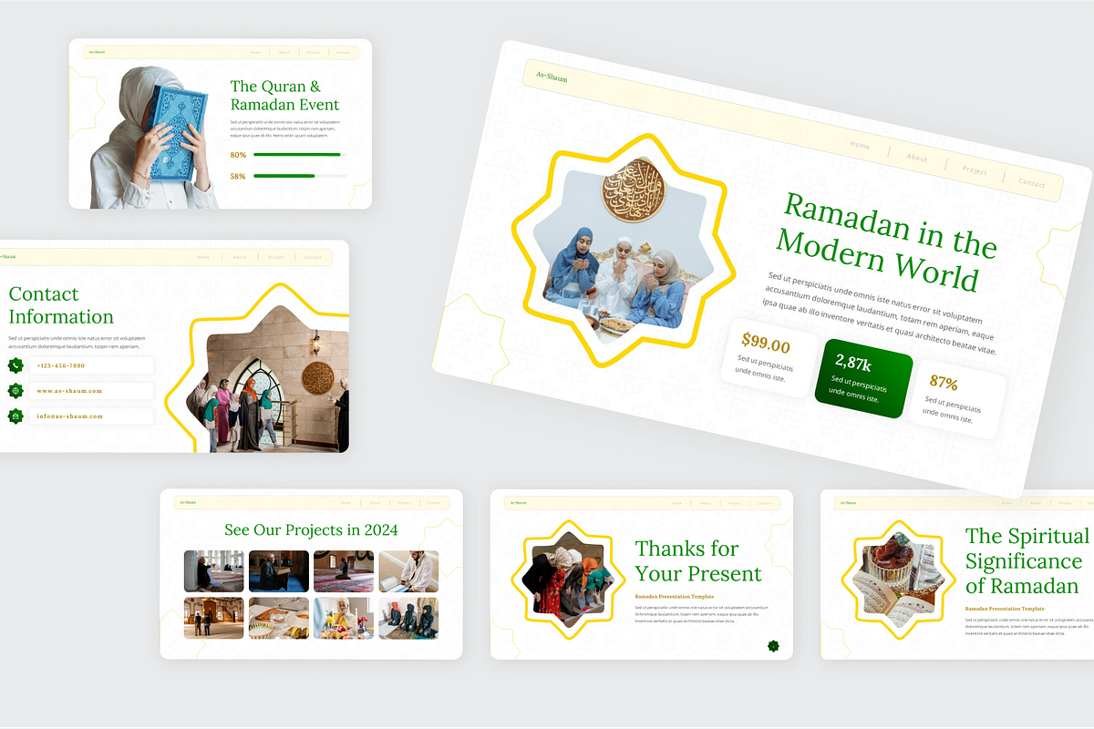 Ramadan Presentation, a Presentation Template by SquidPixey (Photo 6 of 6)