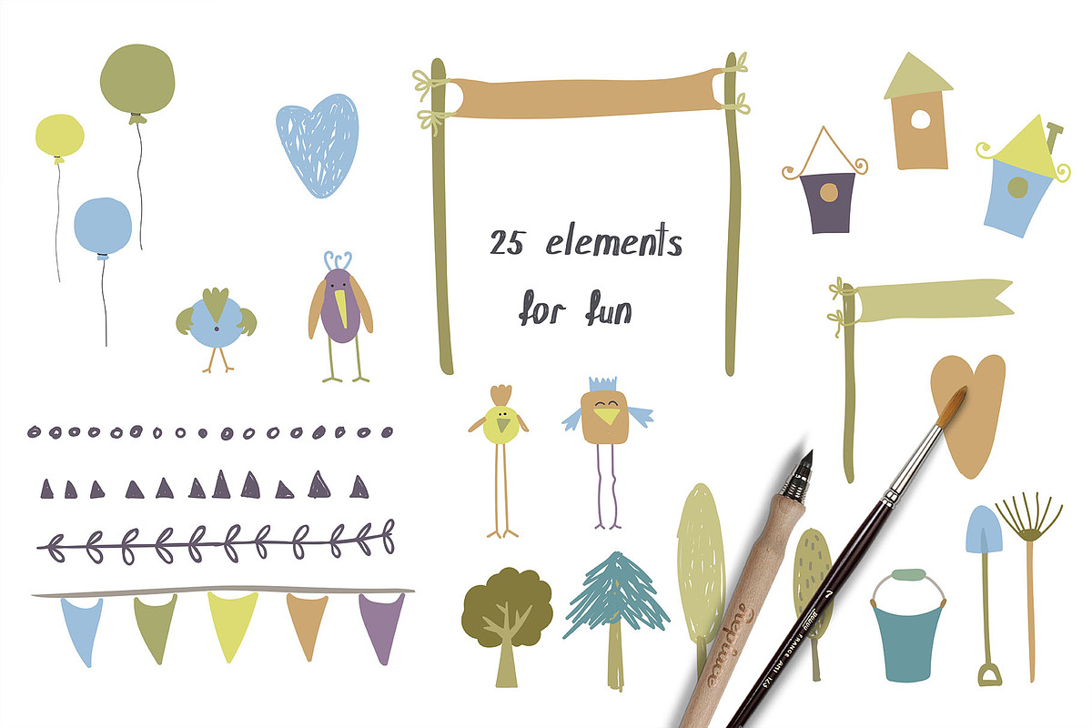 I love my Family!, a Decorative Illustration by tinybunnyshop (Photo 4 of 6)